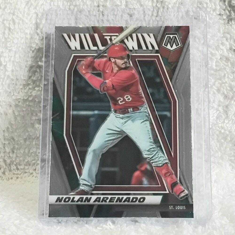 5/$20 Mint 2021 Mosaic Nolan Arenado Will to Win MLB Card WTW4!!